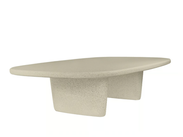 MES - Concrete coffee table by URBI et ORBI - view 2